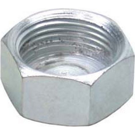 10PZ TAPPO ESAGONALE FEMMINA ACCIAIO ZINCATO - F 1/2"