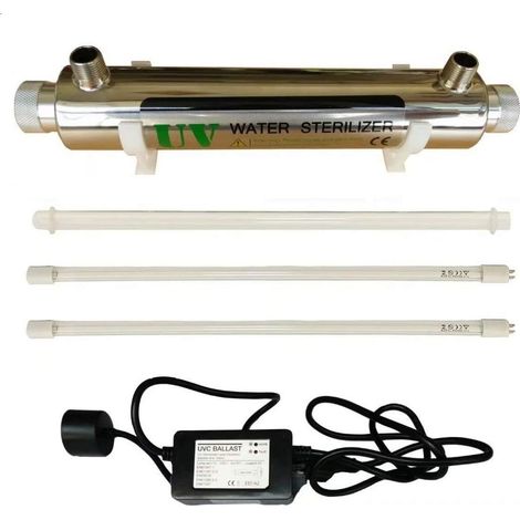 2GPM 16W UV filtre a eau UV purificateurs eau, ajouter supplementaire lampe UV (1/5)