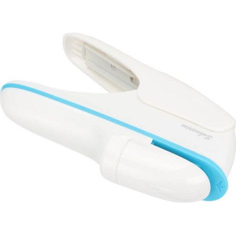 Agrafeuse Sans Agrafes - ABS - Blanc - Pour Reliure De Documents Et Livres - 1 Pièce (1/5)