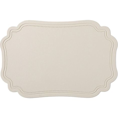 Set de table en PVC, imperméable et antidérapant, facile à nettoyer et résistant à la chaleur, pour cuisine, salle à manger, café ou restaurant. (1/5)