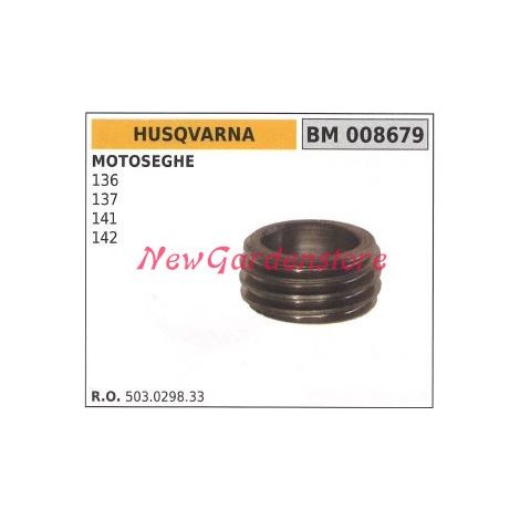 Vite senza fine pompa olio HUSQVARNA motore motosega 136 137 141 142 008679