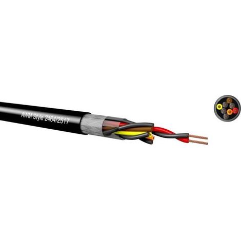 Cavo elettrico kabeltronik liycy 6 conduttori 0,09 mm²
