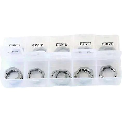Unterlegscheiben-Sets für Common-Rail-Injektoren 0900 mm, B60 Einstellscheibe, E1023604 Unterlegscheiben kompatibel mit Siemens Piezo-Injektoren von 090 bis 099 mm.