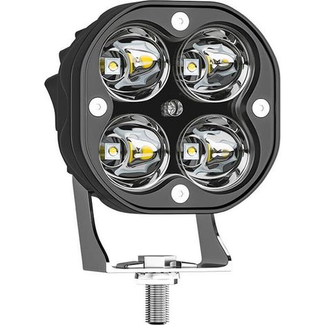 1 projecteur LED, 40W, 6500K, 4000 lm, étanche IP65, tension 9-80 V, pour voiture camion ATV SUV (1/5)