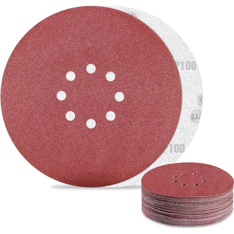 Schleifpapier 225mm Klett 100 Körnung 30 Stück für Trockenbauschleifer (1/5)