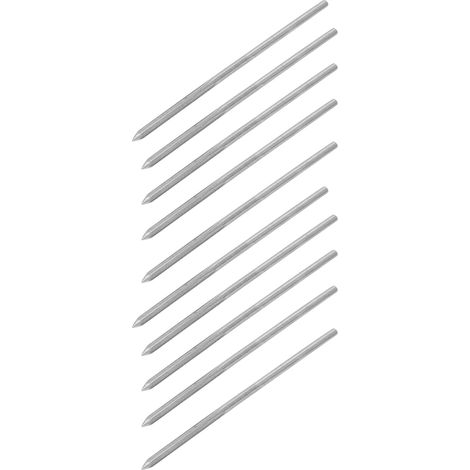 Lot de 10 alésoirs rectifiés de 1,5 mm pour machines, outil de coupe pour acier rapide (1/5)