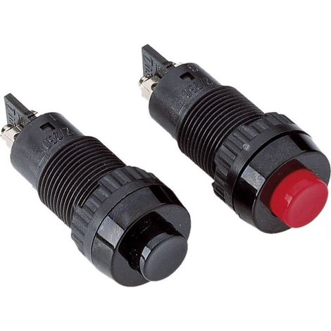 Pulsante 250 V/AC 2 A 1x Off / (On) RAFI 110102001.0104 Momentaneo 1 pz.
