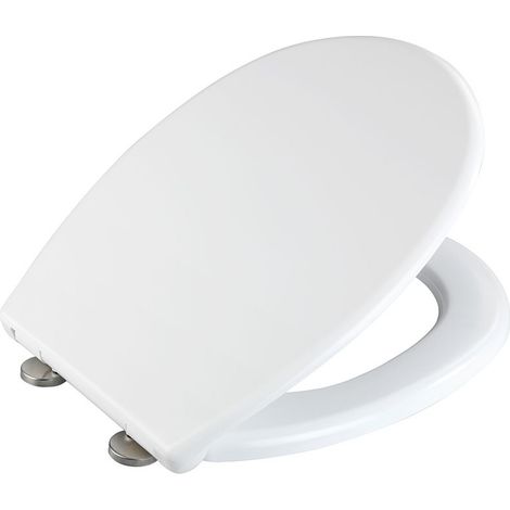 Abattant Wc Vorno Neo, Blanc 37x46 Cm 24571100 Wenko (1/2)