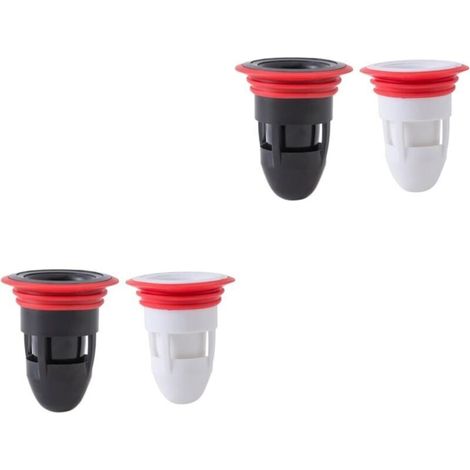 Ensemble de 2 pièces de noyau de drain de sol, noyau d'égout de salle de bain désodorisant, noyau de drain de sol, noyau en silicone, noyau anti-blocage de drain de sol, 2 pièces 2