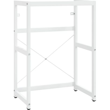 Maison Exclusive - Struttura per Lavabo da Bagno Bianca 59x38x83 cm in Ferro