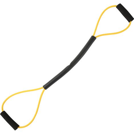 Bandes de résistance pour exercices de fitness, cordes de tension pour le yoga avec poignées confortables (1/5)