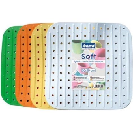 Tappeti tappetini lavello soft bianco bama 3 pezzi (1/2)