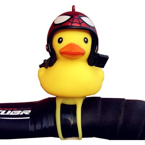Klaxon de vélo mignon pour enfants, tout-petits et adultes - Canard en caoutchouc (1/5)