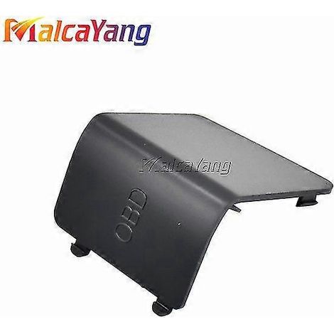Cache-prise OBD gauche pour BMW Série 1 E81 E82 E84 E87 E88 - Pièces de rechange pour panneaux de porte intérieurs - Noir (1/5)