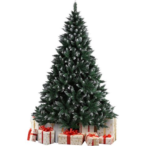 Sapin de Noël Artificiel de 150 cm avec 450 Branches Décoration de Noël réutilisable (1/5)