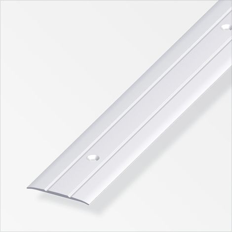 alfer Übergangsprofil 2 m, 37 x 2.5 mm Aluminium eloxiert silber Übergangsprofile (1/2)