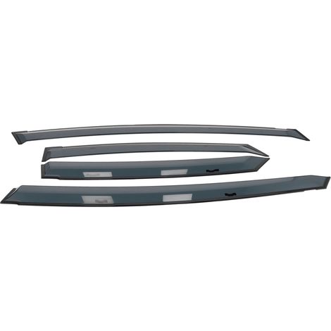4 pare-soleil de fenêtre voiture fumé, déflecteur pluie soleil, compatible Prius 2012-2015 (1/5)