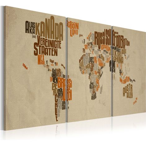Quadro - Mappa delle avventure - 60x30 (1/4)
