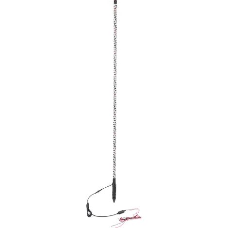 Phare LED 1,5m pour mât de drapeau, RGB couleur changeante, télécommande, étanche IP67, pour tout-terrain ATV (1/5)
