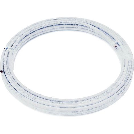 Tube cuivre recuit gainé Ø14mm – Longueur 25m – Pour installations sanitaires et chauffage – Normes NF EN 13349 – Copper Distribution