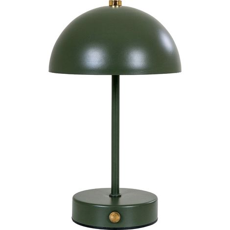 Holt Tischlampe LED wiederaufladbar grün.