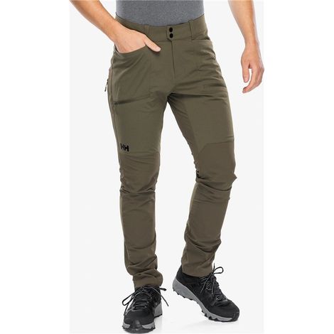 Pantalones Helly Hansen Hovda Tur 661309, color verde utilitario, talla L (1/5)