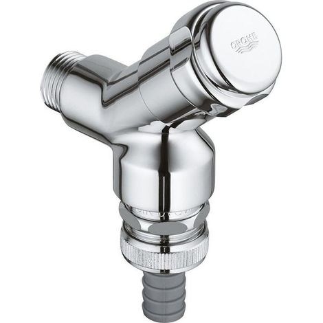 Grohe Armaturenkombination 1/2", Schrägsitzausführung, chrom (1/4)