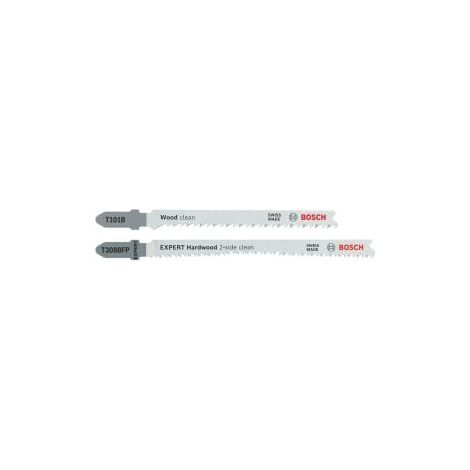 Bosch T101B und EXPERT Hardwood 2-side clean T308BFP StichsägeblätterSet 26-tlg. - 2608665462 (1/5)