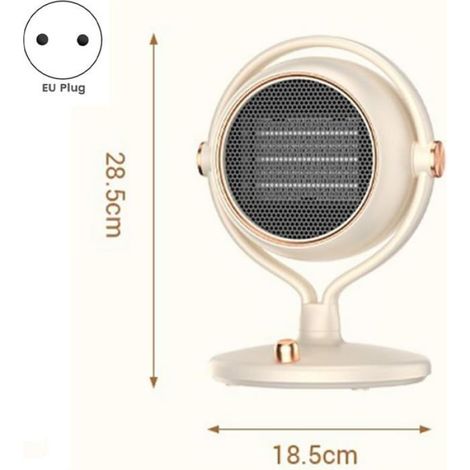 Radiateur Électrique - 1500 W - Pour Intérieur - Portable - Compact - 1 Pièce (1/4)