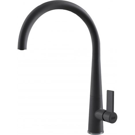 Elleci Athena G40. Tipo di beccuccio: Standard, Colore del prodotto: Nero, Materiale del rubinetto: Granitek. Altezza sopra la superficie di fissaggio (max): 37,7 cm, Distanza diffusore ... - MGKATH40