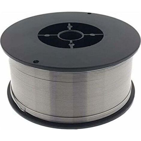 Bobine de fil fourré sans gaz pour soudage MIG-MAG 0,8 mm 1 kg, adaptée aux aciers doux, pour travaux de soudure et bricolage (1/2)