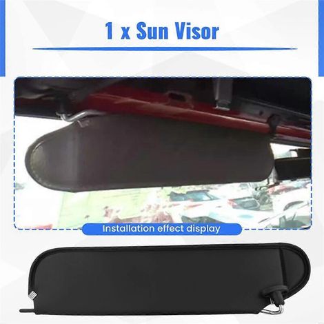 Pare-soleil avant gauche pour Jeep TJ (1997-2002) (1/5)