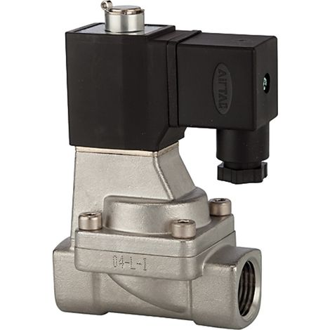 Riegler 2/2-Wege-MV., ES, NO, vorg.,230 V,50 Hz, G 1/2, PN 0,5-7 bar (1/3)