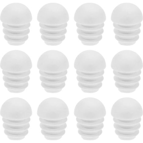 Bouchon De Tube - 16 mm - Pour Pieds De Chaise Et Meubles - Plastique Durable - 50 Pièces (1/5)