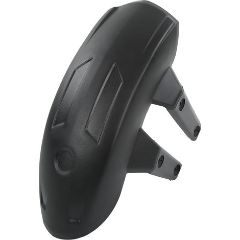 Plaque arrière arrière en métal ABS, noire, protection de pneu universelle pour moyeux de roues de 12 à 18 pouces (1/5)