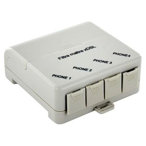 Filtre maître ADSL - FADSL TYXAL+ Delta Dore 6406019 (1/2)