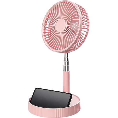 Ventilateur de table 4 vitesses pliable télescopique silencieux (1/5)