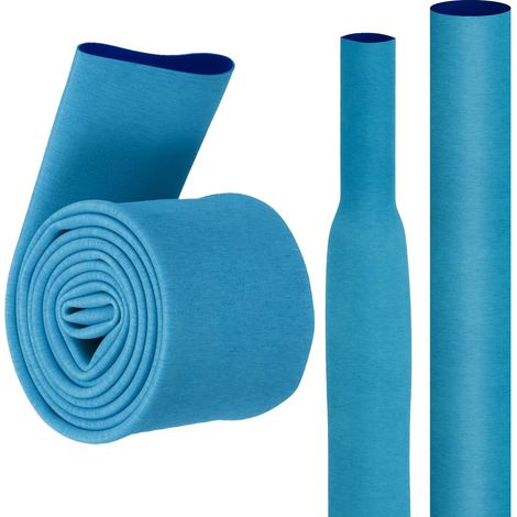 1Pcs 1M 28mm Dia Gaine Thermorétractable Canne à Pêche Bleu Givré (1/5)
