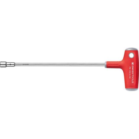 PB SWISS TOOLS Steckschlüssel mit Quergriff, Klingenlänge 200 mm, Schlüsselweite: 9mm (1/3)