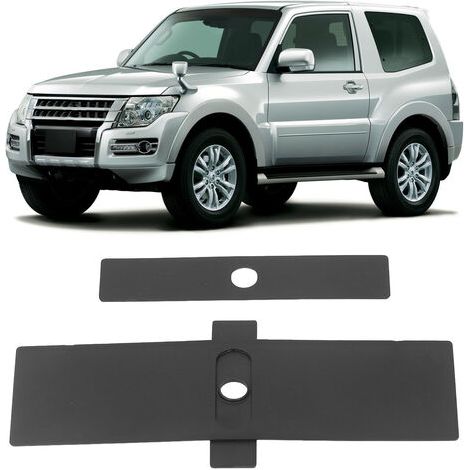Panneau de Changement de Voiture Cache-poussière 2 Pièces Panneau de Levier de Changement de Vitesse Bande de Garniture 8015A066 Remplacement pour Pajero V93 V80 V87 V97 Autres pièce de rechan (1/5)