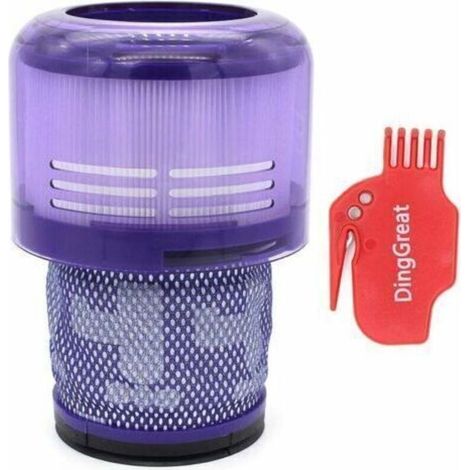 Unité de Filtre Lavable pour Dyson V15 SV22 V11 SV14 Cyclone Animal Absolute Total Clean Aspirateur Remplacer DY-970013-02 & 97001302 (1/5)