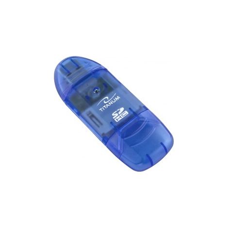 Lettore di schede SDHC/MicroSDHC Titanum TA101B (chiavetta USB SDHC) (1/4)