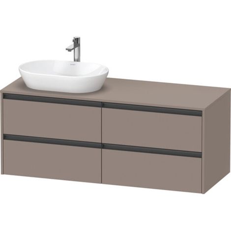 Duravit Ketho.2 Konsolenwaschtischunterbau wandhängend, (1/2)
