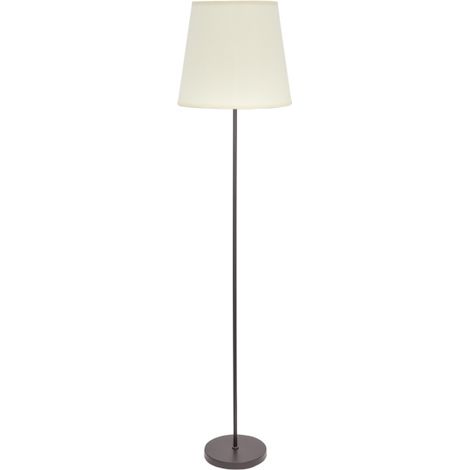 Lampe de Pie Salon Maldivas 1xe27 Marron/beis 40d de FABRILAMP.