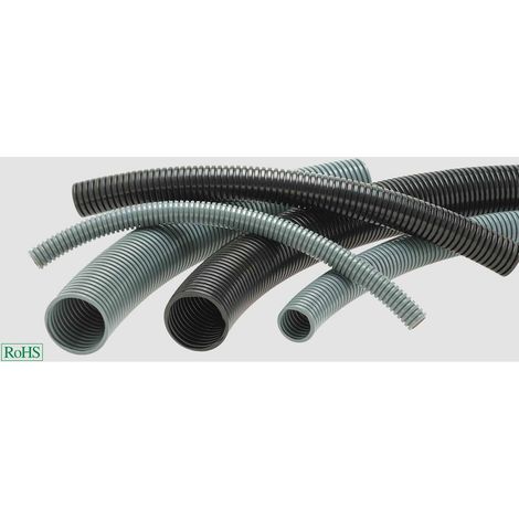 HELU 920155 HELUcond PA6-S Tubo corrugato Nero 4.50 mm 100 m