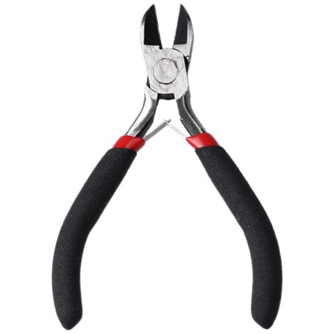 Outils artisanaux autour de l'anneau de fer. Accessoires de quincaillerie. Jeu de pinces à bec rond pour couper le fil. (1/3)