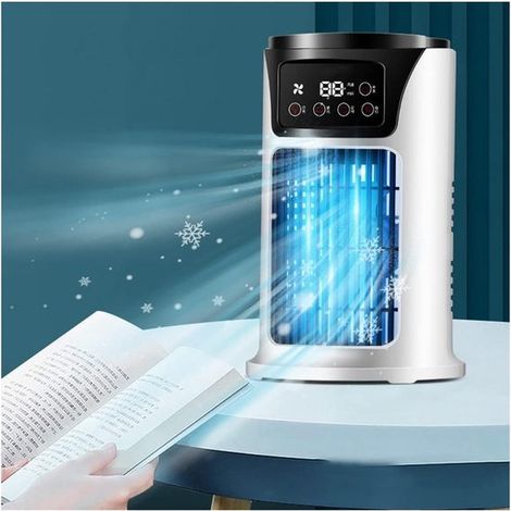 Condizionatore d'aria portatile,raffrescatore spray per uso domestico,piccolo condizionatore d'aria,ventilatore elettrico da interni (1/2)