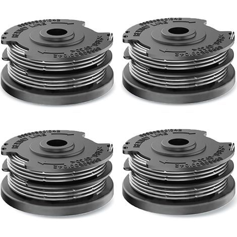 4 Stück Fadenspulen für Bosch Rasentrimmer, Ersatz-Nylonfadenspule für Bosch F016800351 ART 24, 27, 30 und ART 30-36 LI Trimmer (6,1 m x Ø1,65 mm) (1/5)