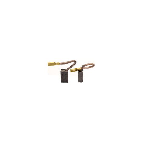 Juego de 2 carbones adaptables para Fein. Dimensiones: 8 x 5 x 13,5 mm.