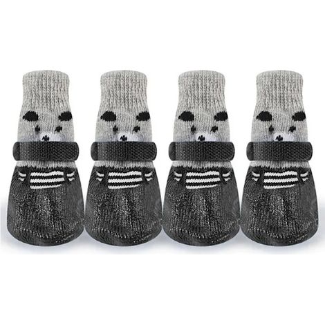 Chaussures imperméables et antidérapantes pour chiens - Bottes d'extérieur pour animaux de compagnie pour la neige et la pluie (1/5)